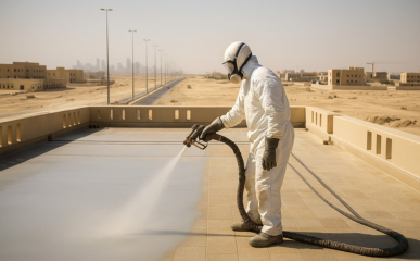 PU Water Tank & Roof Coating Services Qatar | Manycon