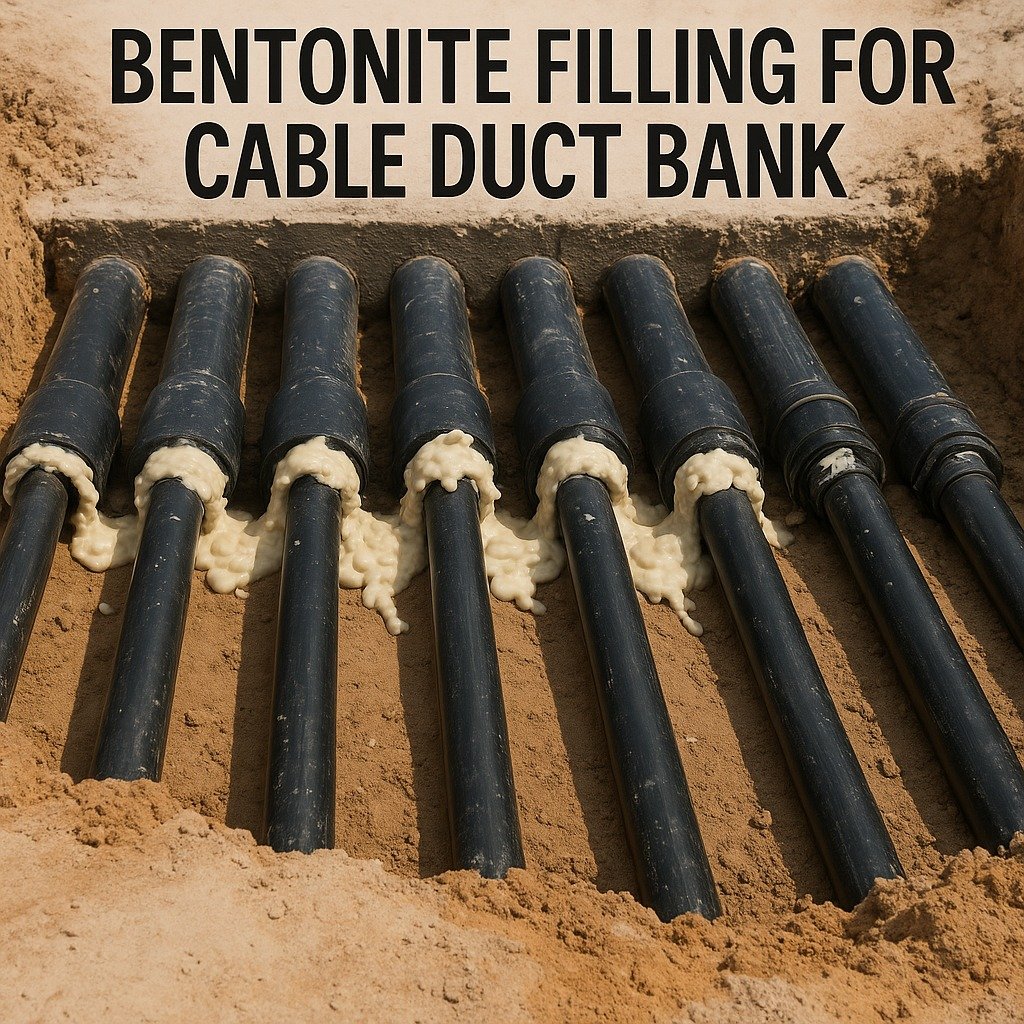 Best Bentonite Filling Services For Sealing Cable Ducts In Qatar