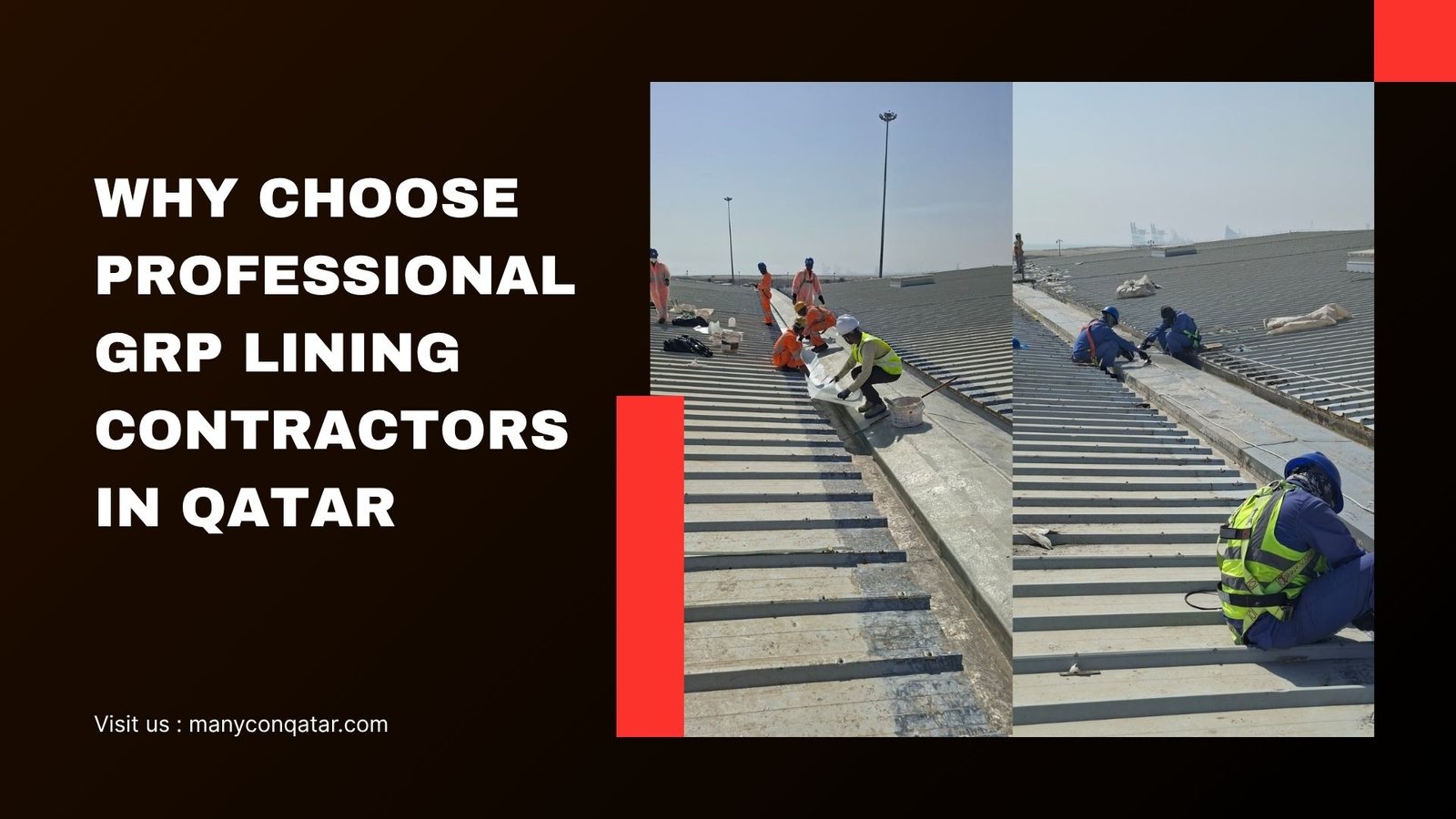 GRP Lining Services in Qatar